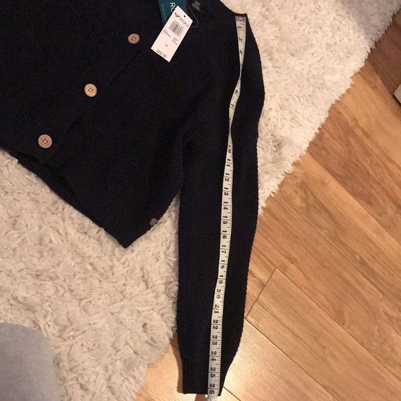 NWT Roxy Wonder Time Cardigan - Picture 5 of 6
